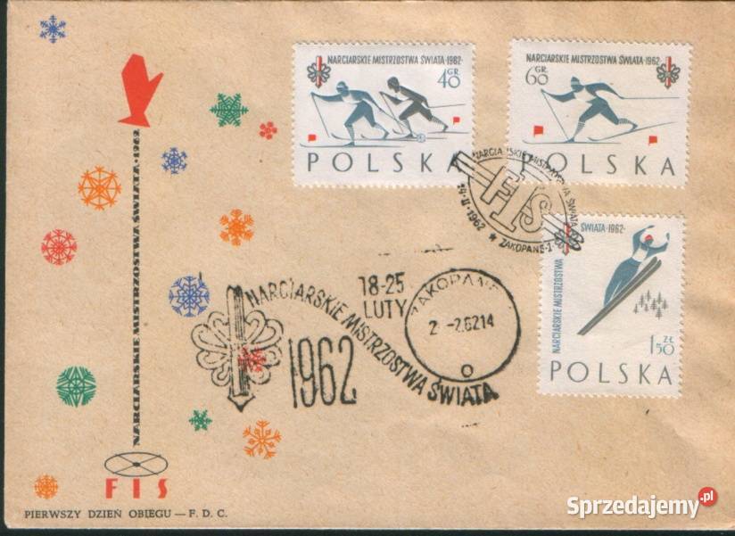 Kop FDC Fi 1149 51 a 1962 Gliwice