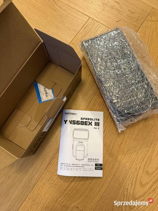 Lampa błyskowa Yongnuo YN568EX III Speedlite Olsztyn
