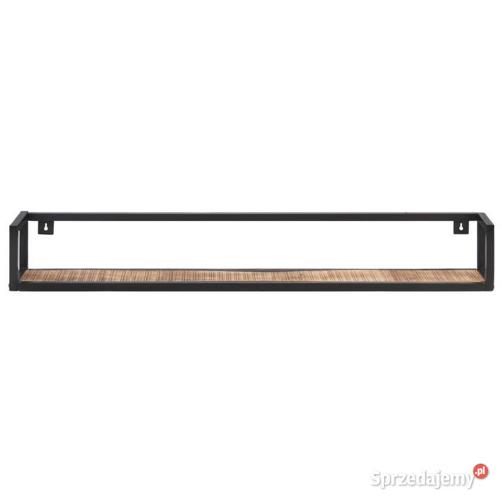 Półki ścienne 2 120 surowe drewno mango WM320673 Warszawa