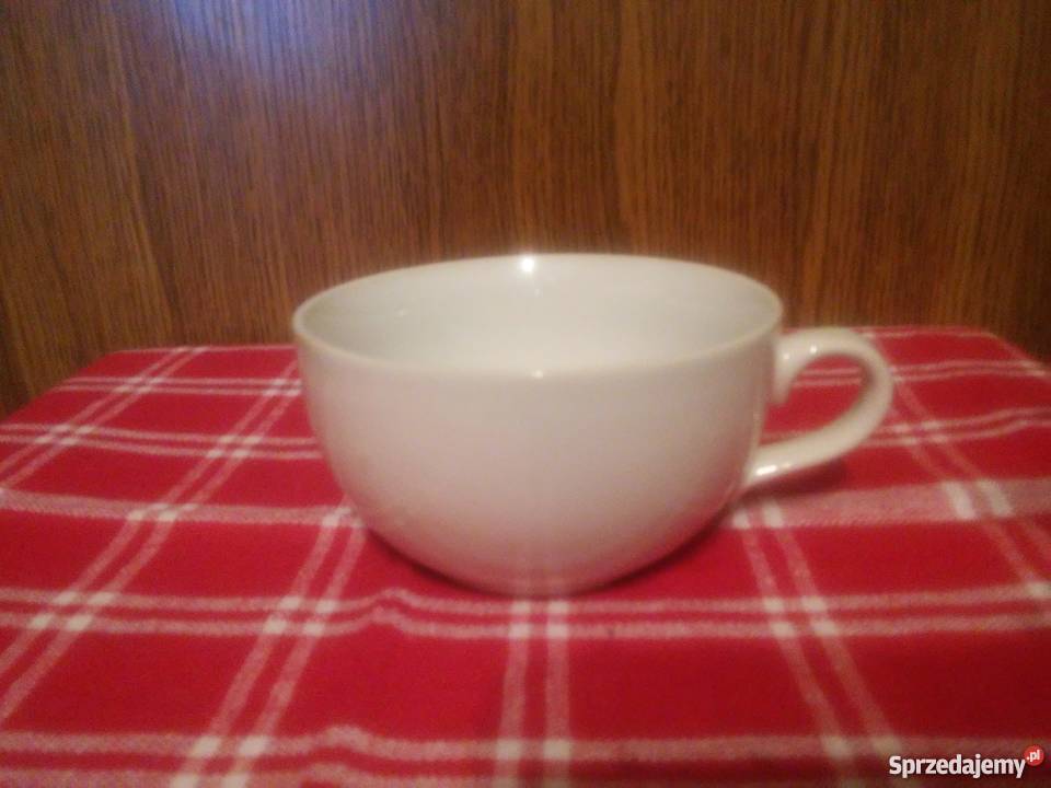 Filiżanka biała duża kokilka 6 Warszawa