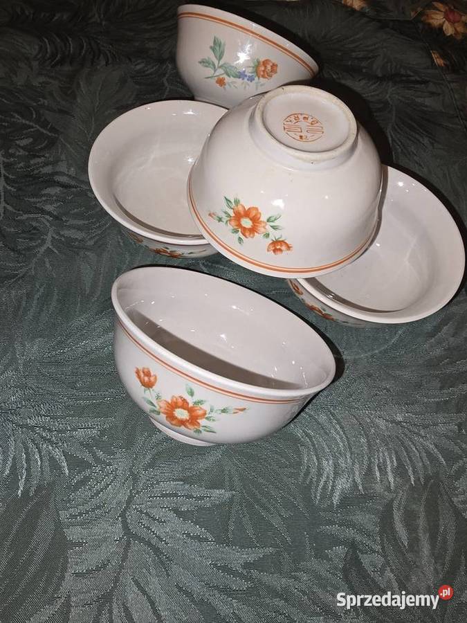Miseczki DPRK stara porcelana PRL Olkusz sprzedam