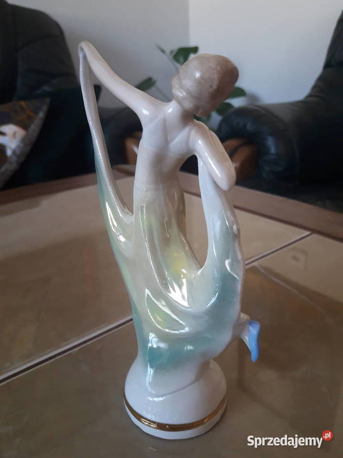Baletnica porcelana art deco Janów Lubelski