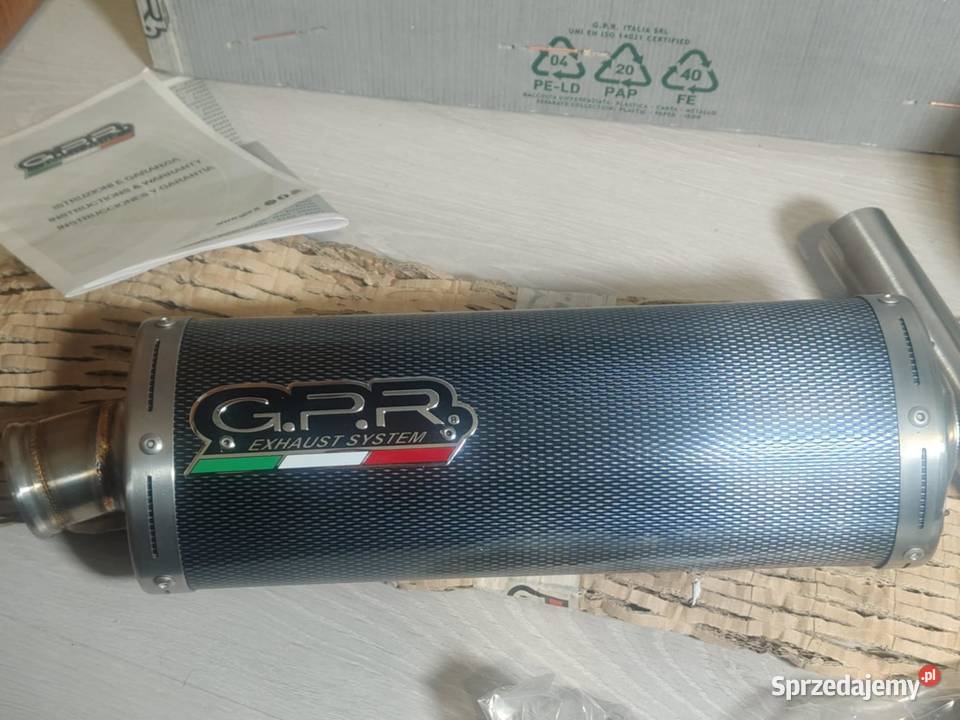 Wydech GPR z homologacją do Suzuki DL 650 VStrom mazowieckie Żyrardów