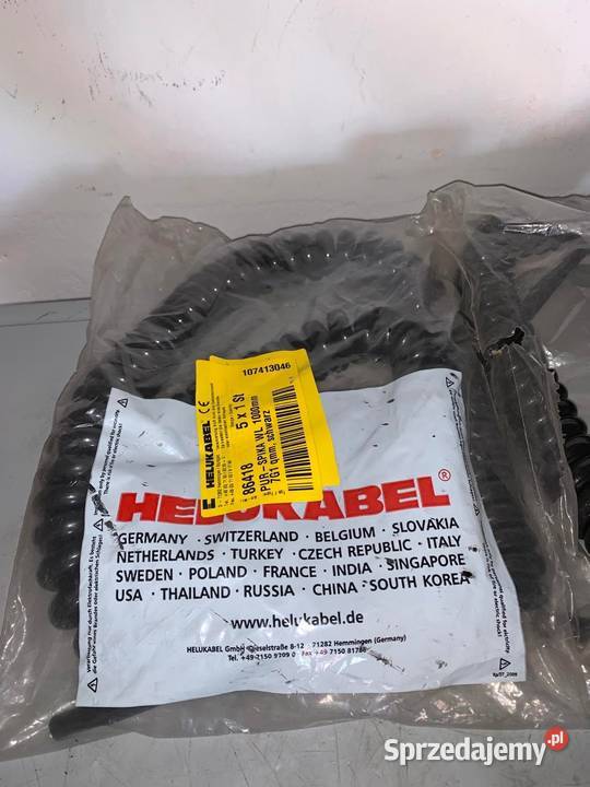 Helukabel 86418 Przewód spiralny 7G1mm2 Warszawa sprzedam