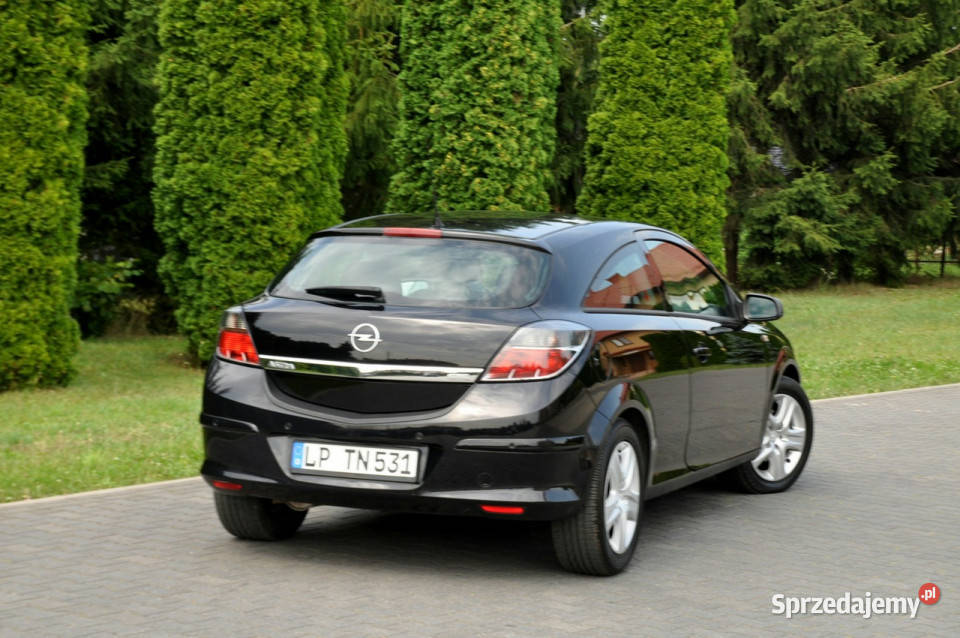 Opel Astra GTC 14i90GTCCzarnaKlimatronikI gniazdo USB Opel Ostrów Mazowiecka sprzedam