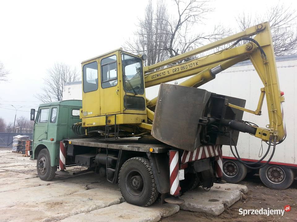 Jelcz DS 0101K żuraw dźwig czerpak śląskie