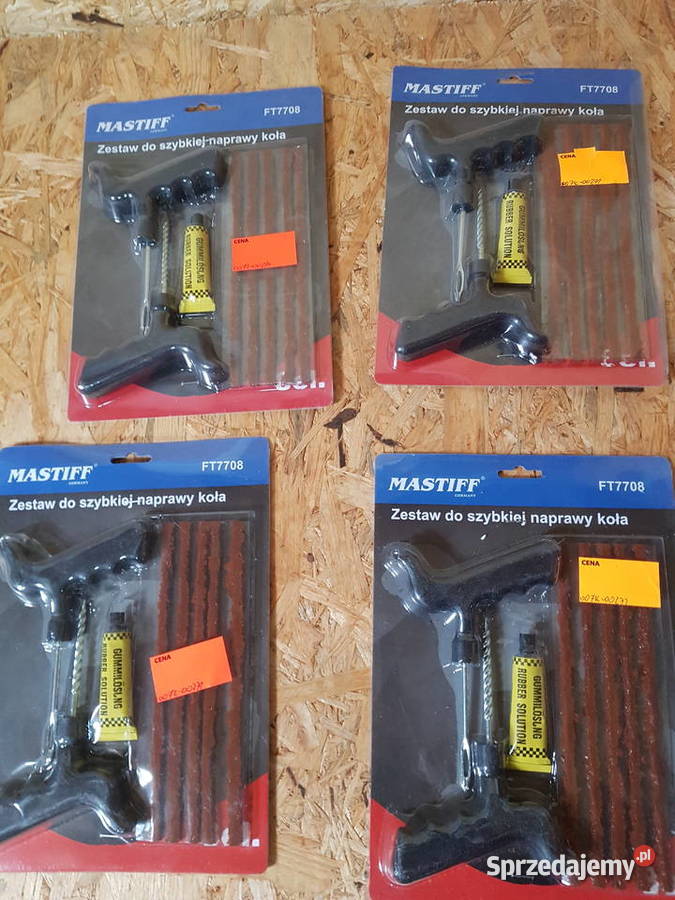 Zestaw naprawczy do szybkiej naprawy koła 8el Ręczne