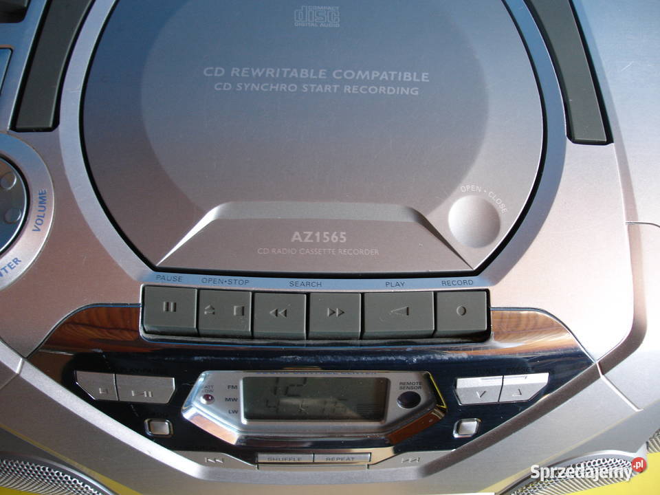 Radiomagnetofon z CD PHILIPS AZ1565 Zielona Góra sprzedam