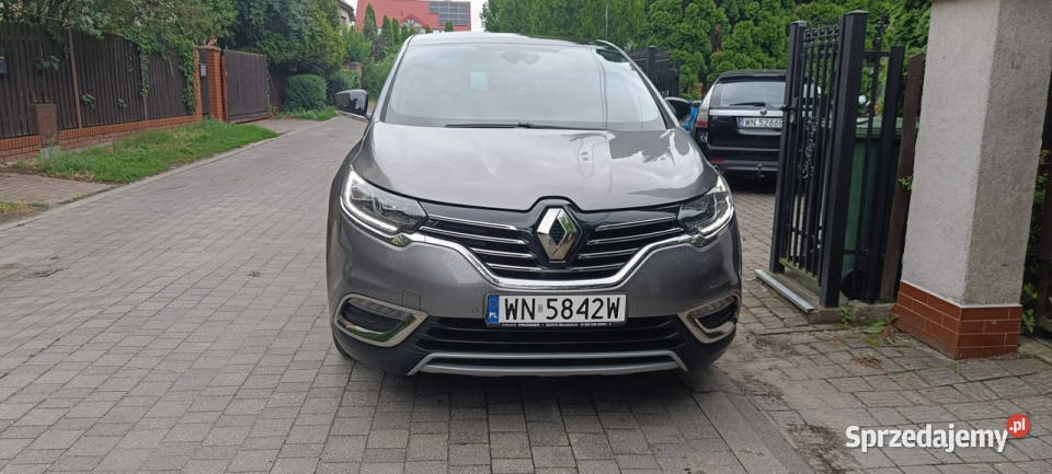 Renault Espace RENAULT ESPACE ENERGY dCi 160 EDC Rok produkcji 2016 mazowieckie Warszawa