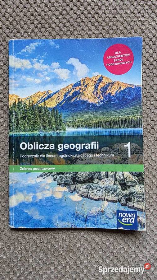 Oblicza geografii 1 zakres podstawowy małopolskie Kraków sprzedam