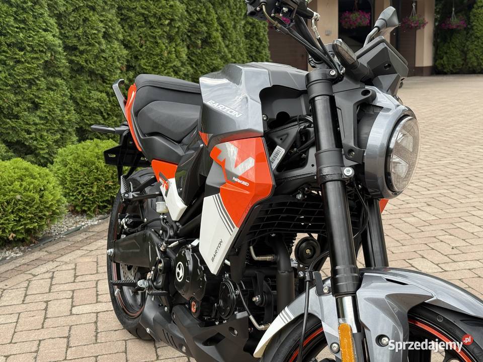 Sportowy motor Barton NAKED 125 NOWY Gwarancja Barton