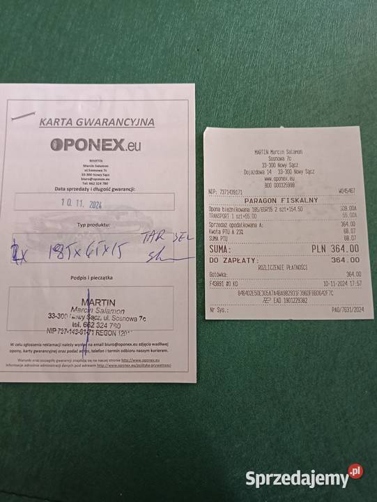 Opony wielosezonowe 18565 R15 Gwarancja całoroczne Bełchatów