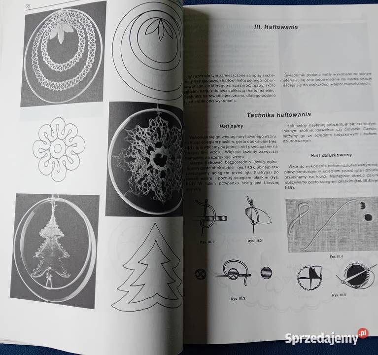 Zręczne ręce tkactwo technika klockowa makrama Koźminek