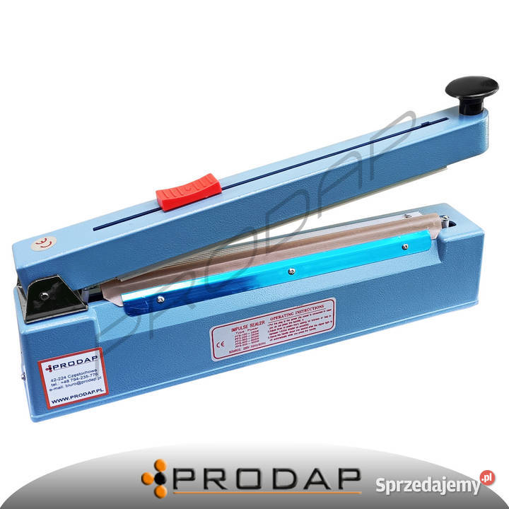 Zgrzewarka z nożem środkowym 30 do folii worków Produkcja Częstochowa