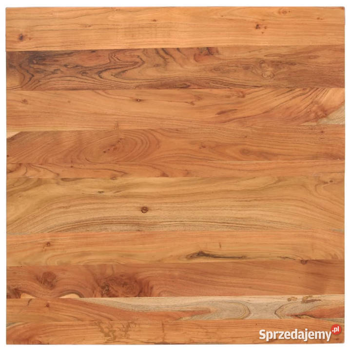 Blat stołu 80x80x38 kwadratowy lite drewno