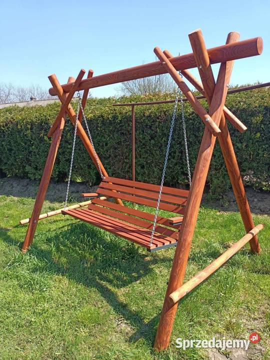 Huśtawka ogrodowa toczona stelaż pod huśtawkę podkarpackie Kolbuszowa sprzedam