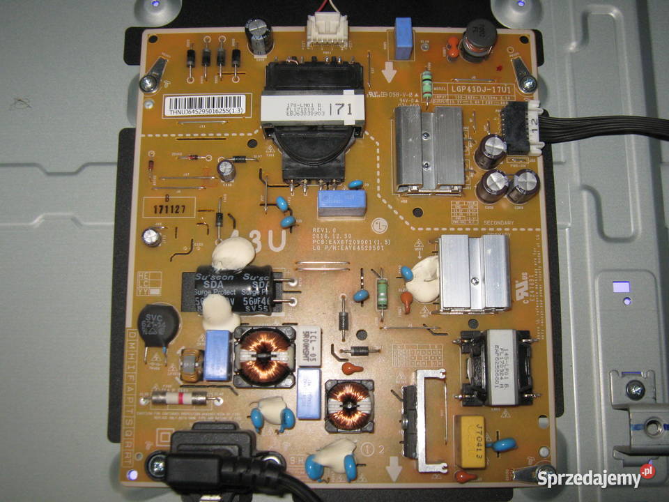 TV LG 43UJ635V NA CZĘSCI ZBITA MATRYCA małopolskie