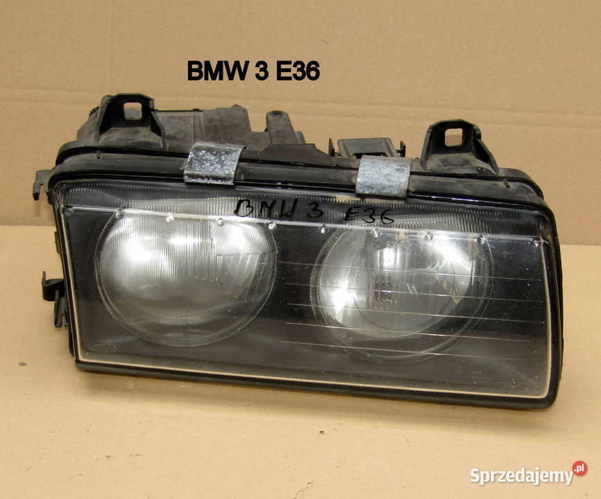 LAMPA PRZEDNIA PRAWA BMW 3 E36 1990r ZKW Mysłaków