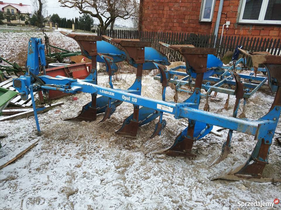 Pług Lemken Opal 110 4 skiby Pługi Kobylanki