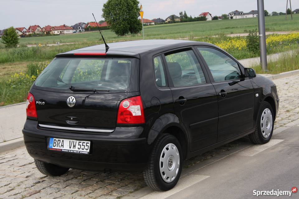 VOLKSWAGEN POLO IV 5D 12 KLIMA 118 PRZEBIEGU bezwypadkowy Ciechanów