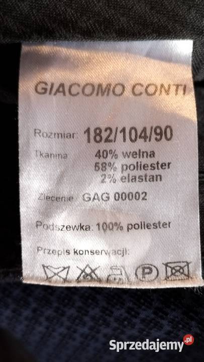 Garnitur GIACOMO CONTI z wełną Warszawa