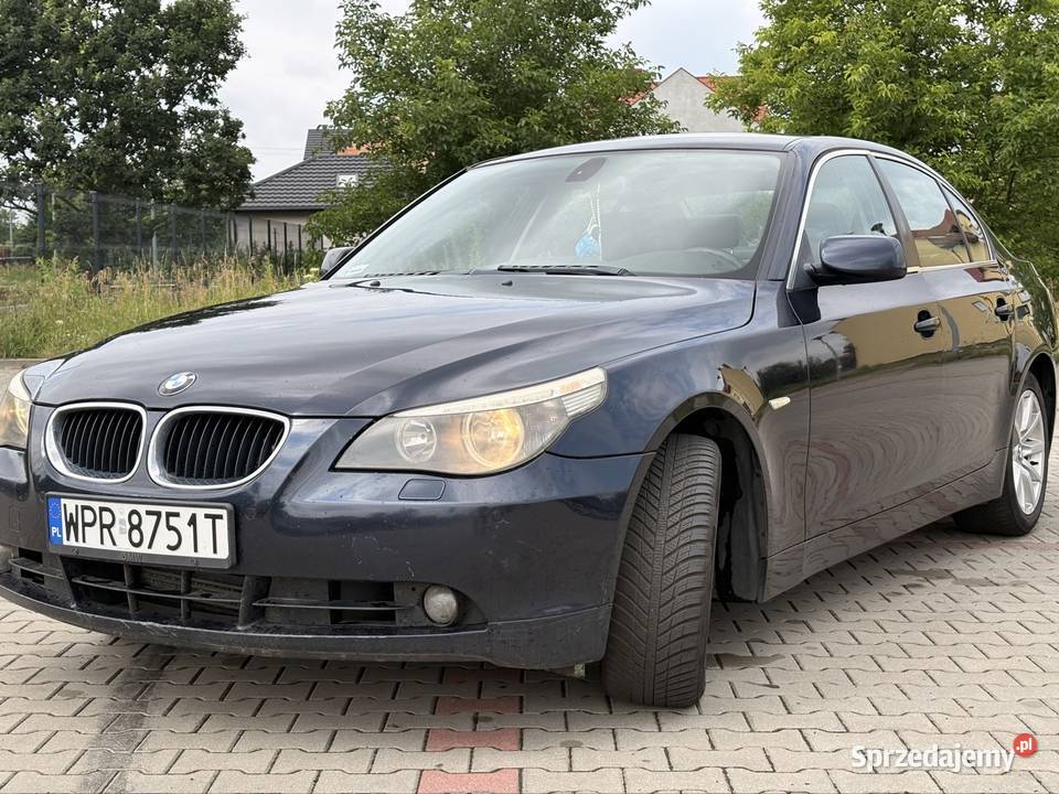 BMW e60 20d M47 456 przebiegu łódzkie