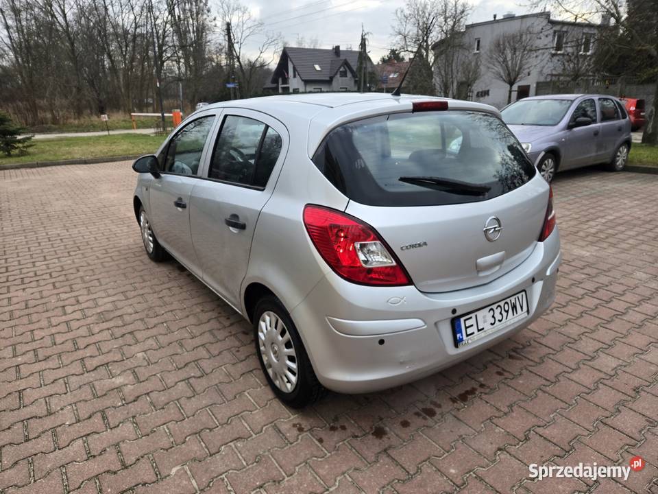 Opel Corsa 10 z gazem 2011 60KM Corsa Łódź sprzedam