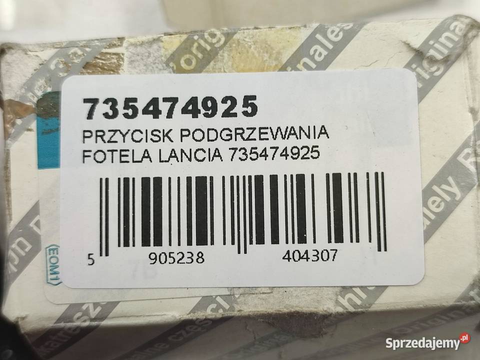 WŁĄCZNIK PODGRZEWANIA FOTELA LANCIA DELTA III sprzedam