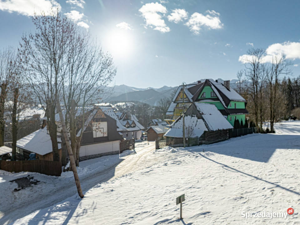 Działka budowlana z drogą Zwijacze Zakopane sprzedam