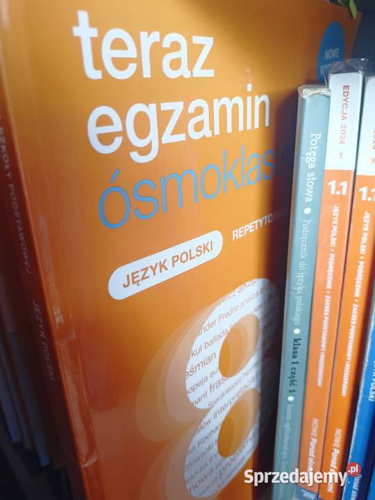 Teraz egzamin ósmoklasisty polski książki Gdańsk sprzedam
