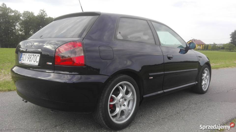 Kultowe Audi A3 19tdi Sline klima alu17 śląskie Kończyce Małe