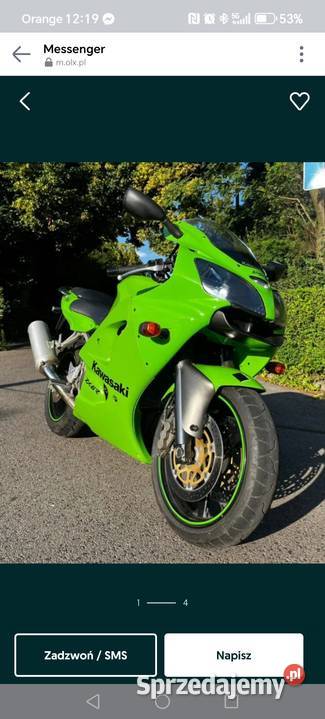 Kawasaki zamiana na samochod Przeciszów