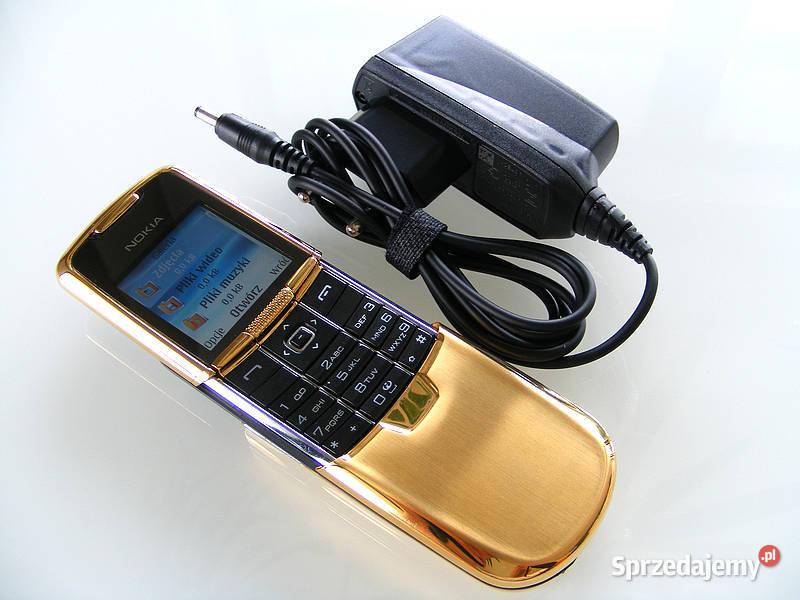 Nokia 8800 Gold 24k ochrona danych i rozmów łódzkie sprzedam