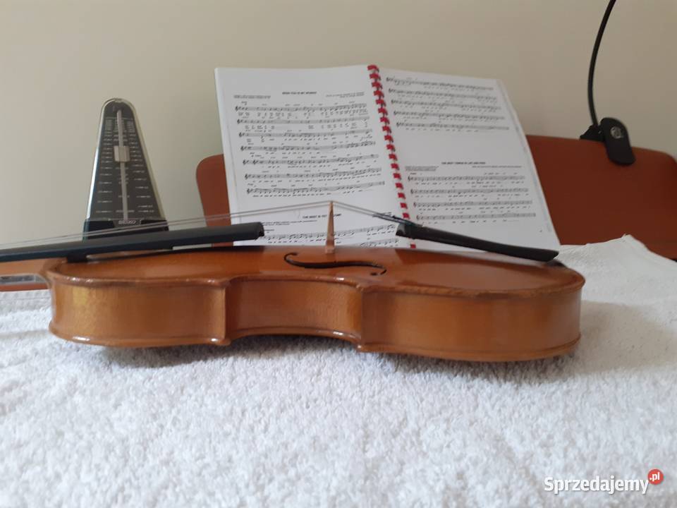 skrzypce lutnicze połówki wykonane w Lubinie sprzedam