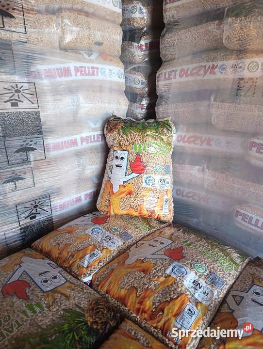Pellet sosnowy OLCZYK 6 mm workowany EN plus A1 Bolesław sprzedam