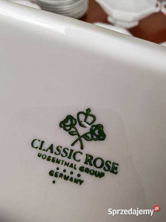 Zestaw porcelany Rosenthal biała Maria 10 osób Sandomierz