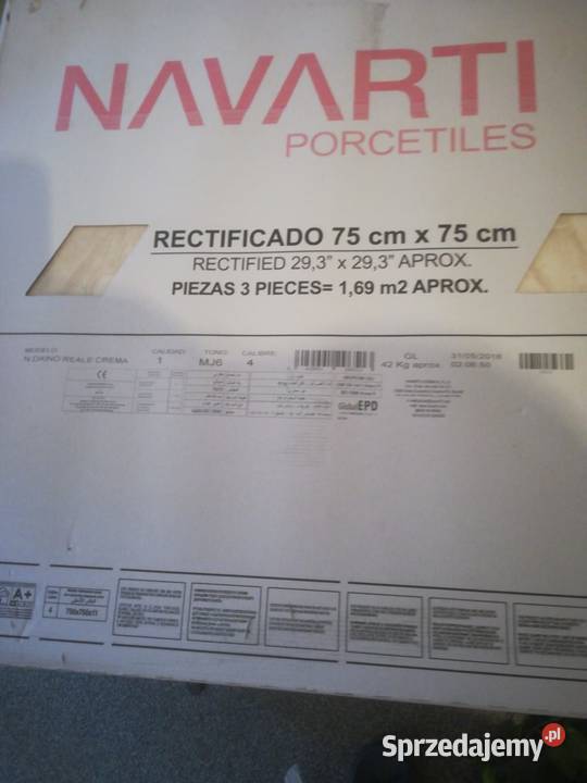 Sprzedam płytki NAVARTI DAINO Reale Crema połysk Nysa