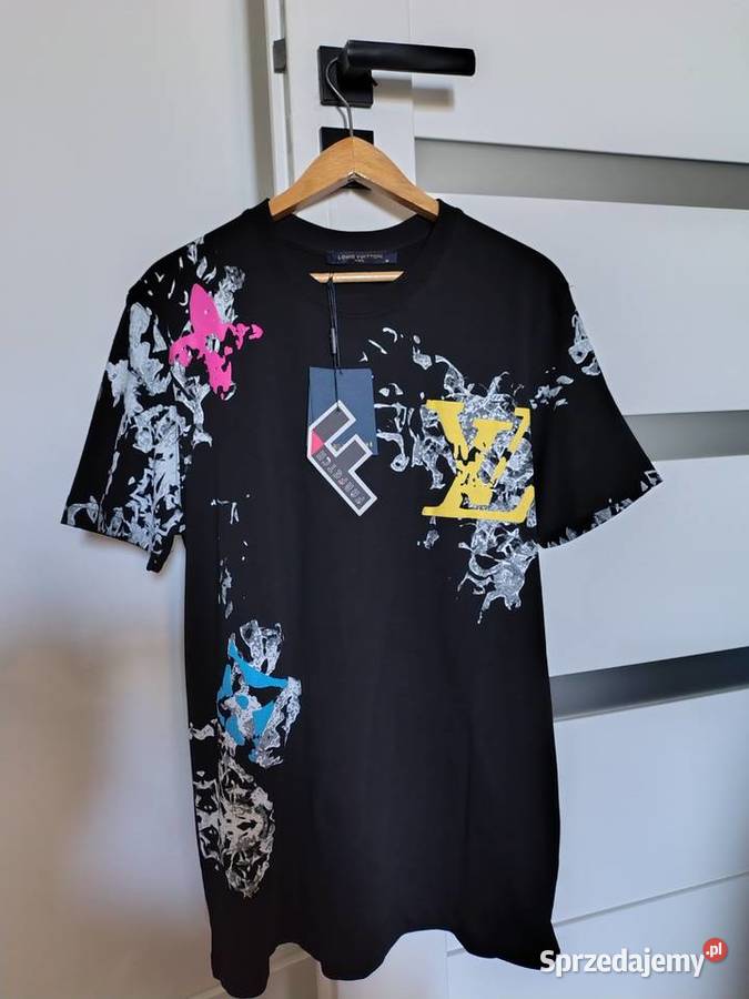 Czarna Koszulka Louis Vuitton M