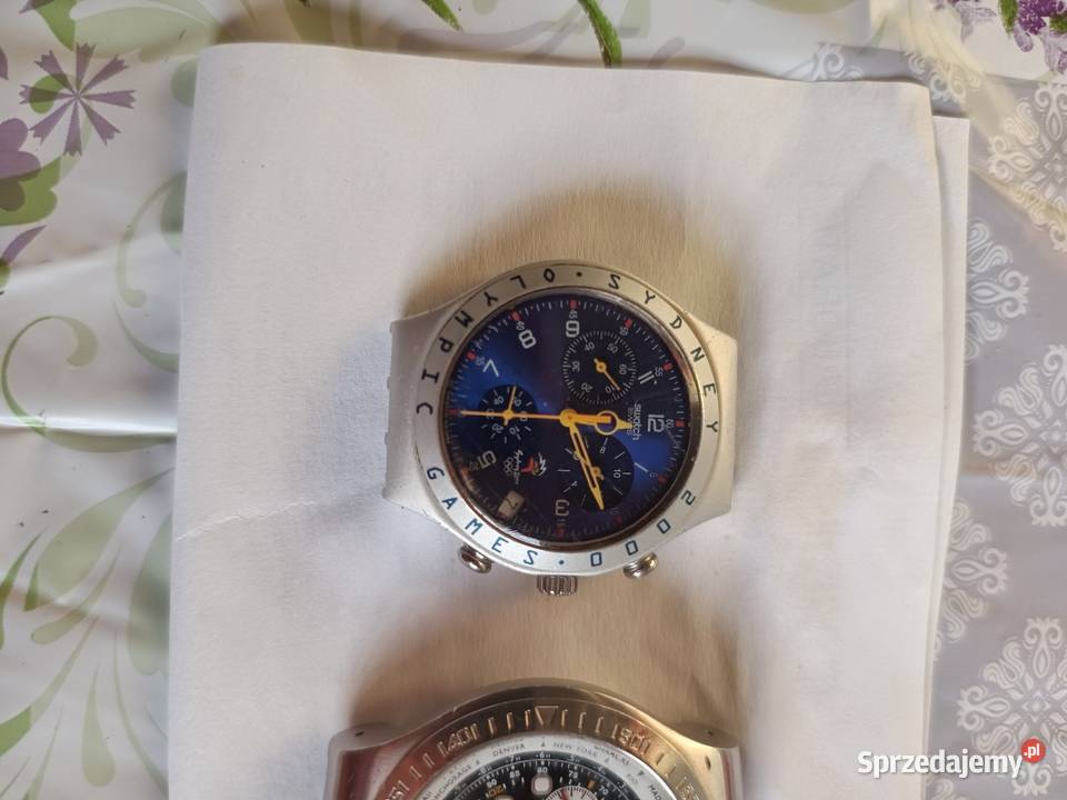 Dwa zegarki Swatch Legnica