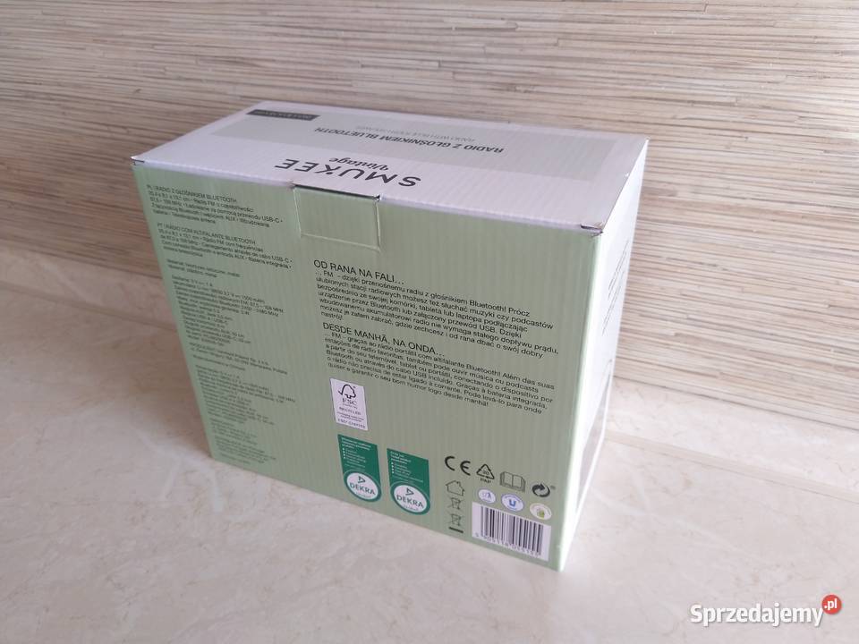 NAJTANIEJ Radio z Głośnikiem BT usb Wbudowana Zabrze