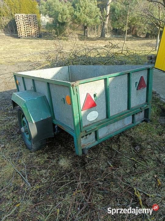 Przyczepka samochodowa SAM 300dmc Burtowe i plandeki Bydgoszcz