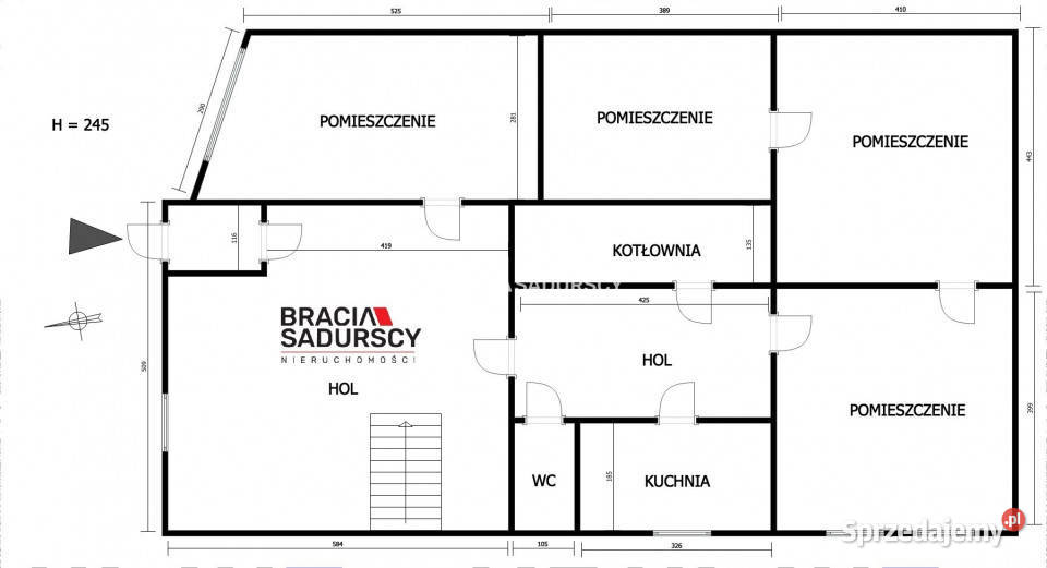 sprzedaży kamienicy Kraków Piastowska 400m2