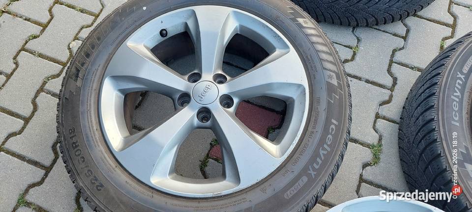 felgi 5x110 18 jeep cherokee KL aluminiowe