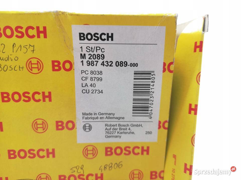 FILTR KABINOWY RENAULT MEGANE SCENIC 9699 BOSCH osobowe sprzedam