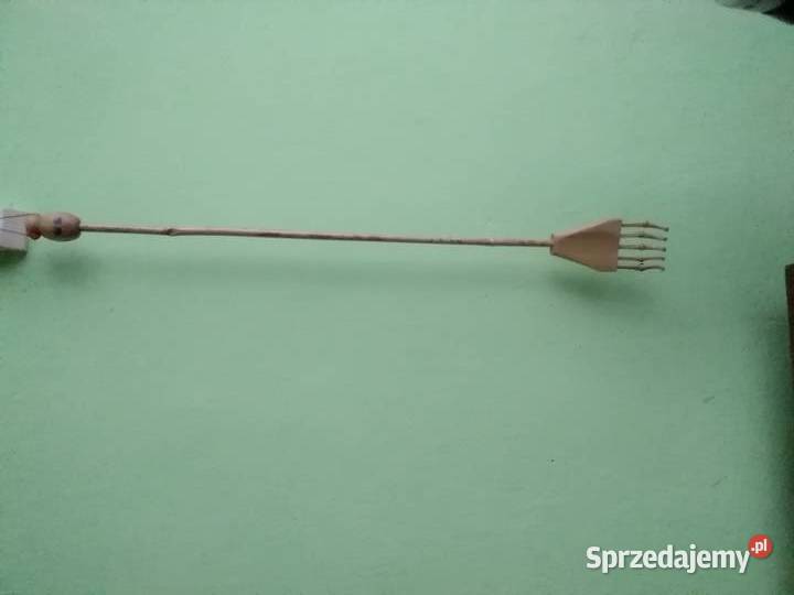 Ozdoba drewniana rączka beżowy łódzkie Łódź sprzedam