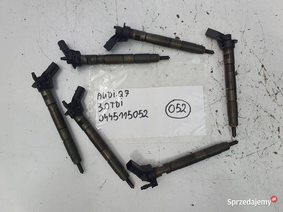 WTRYSKIWACZ Audi Q7 4L 30 TDI wtrysk 0445115052 sprzedam