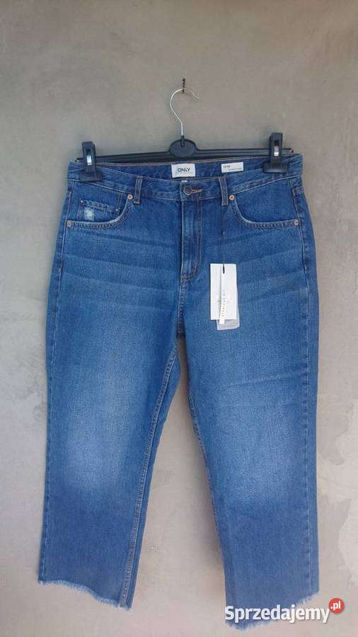 spodnie plus size only 31 78 kostkę nowe okazja Rozmiar 42(XL) Spodnie Zembrzyce