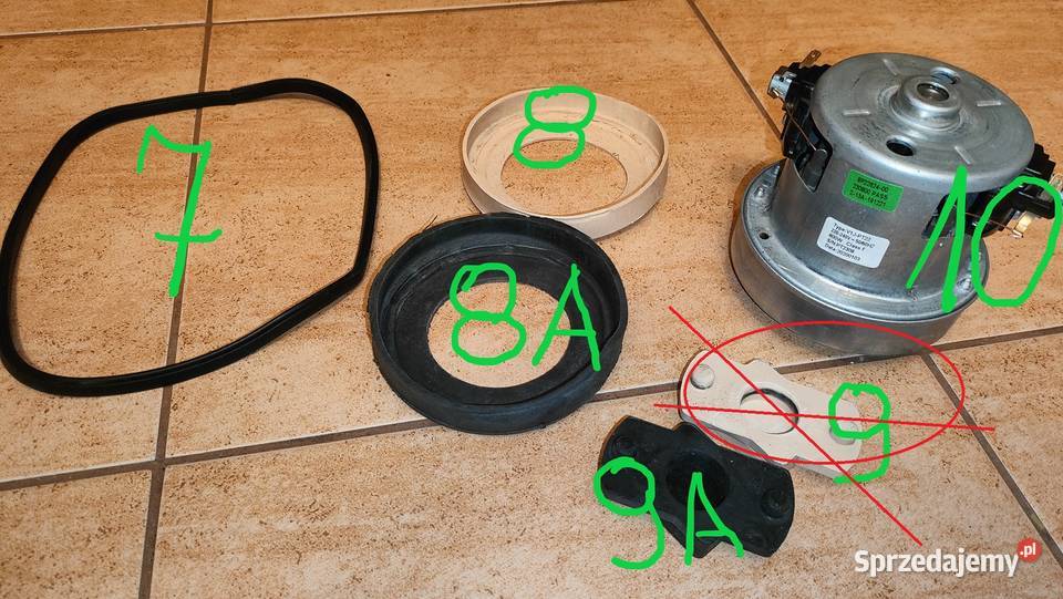 odkurzacz Zelmer Józek ZVC231P CZĘŚCI Bielsko-Biała