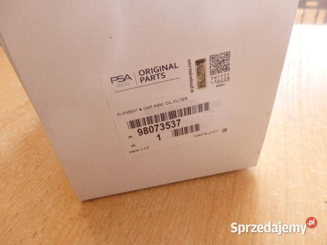 Obudowa filta oleju OPEL 17 CDTI diesel 98073537