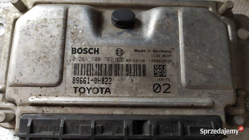 Toyota Aygo Peugeot 107 ECU 0 261 208 702 Układ elektryczny Olsztyn